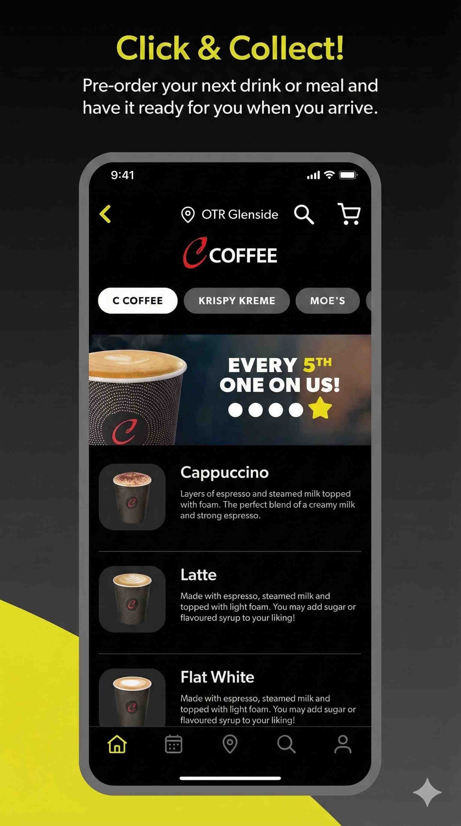 OTR - click and collect coffee